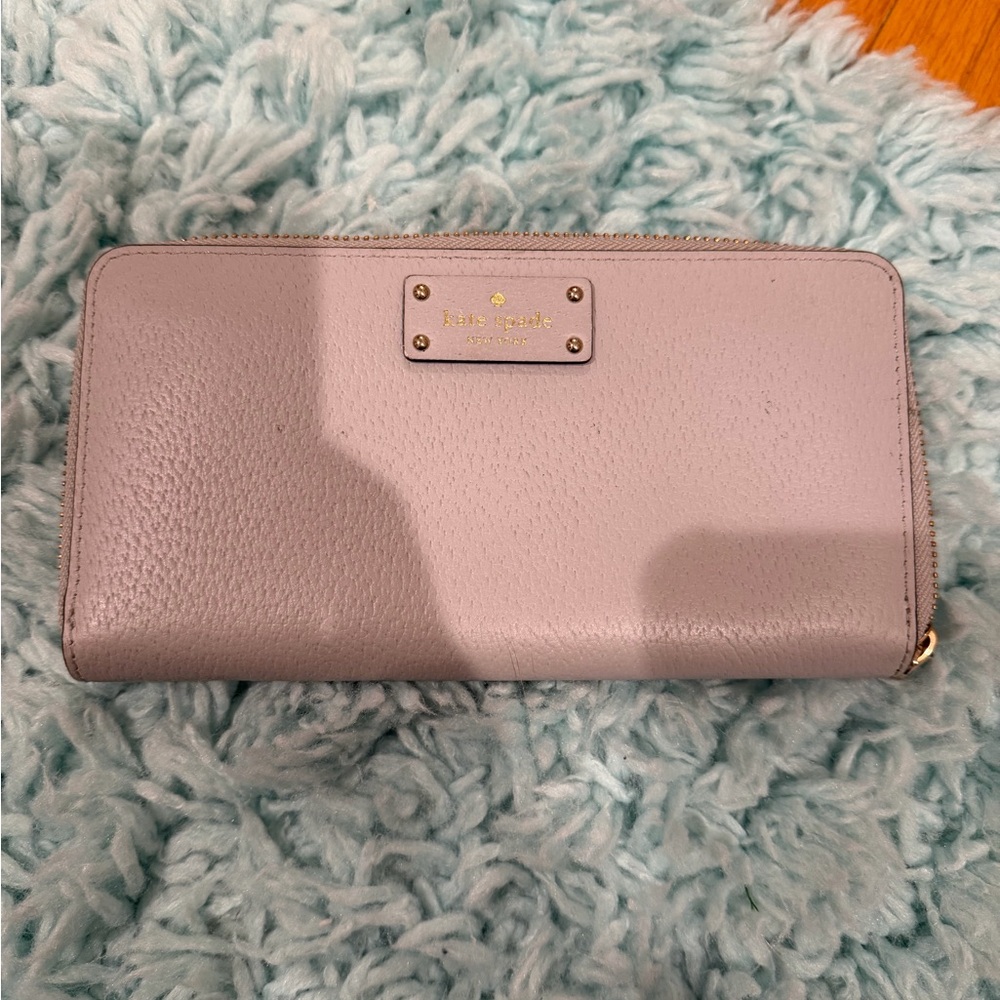 Kate Spade Light Gray Wallet
